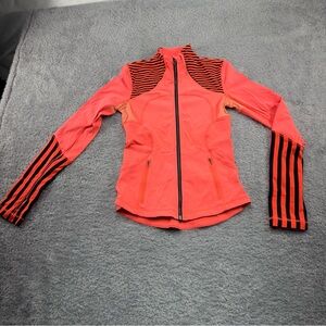 Lululemon Women’s Define Jacket Size 4 Bright Orange And Black